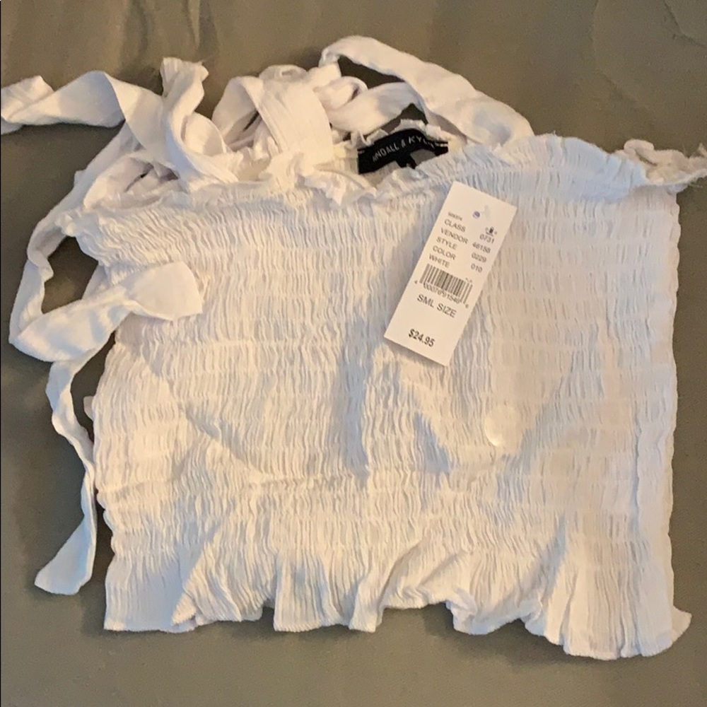 White Crop Top